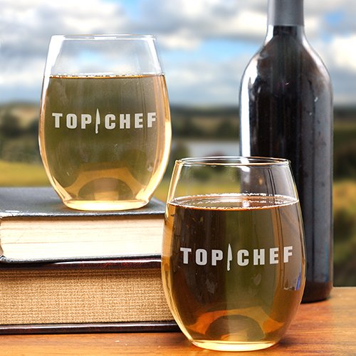 The Real Housewives Personalized City Stemless Wine Glass - Set of 2