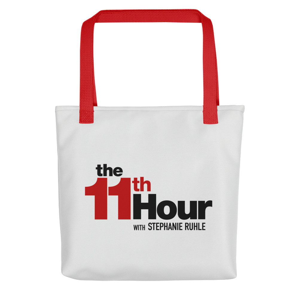 The 11th Hour with Stephanie Ruhle Logo Premium Tote Bag