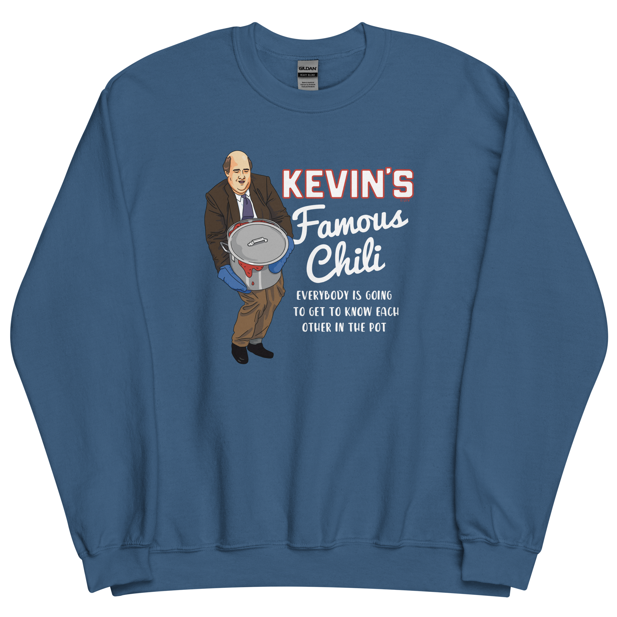 The Office Kevin's Famous Chili Fleece Crewneck Sweatshirt – NBC Store