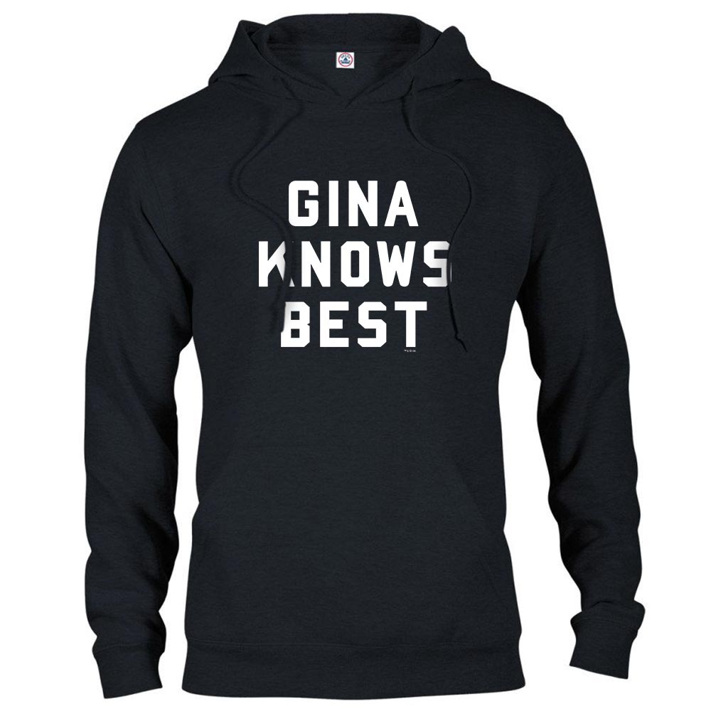 daar ben ik het mee eens type geld Brooklyn Nine-Nine Gina Knows Best Hooded Sweatshirt – NBC Store
