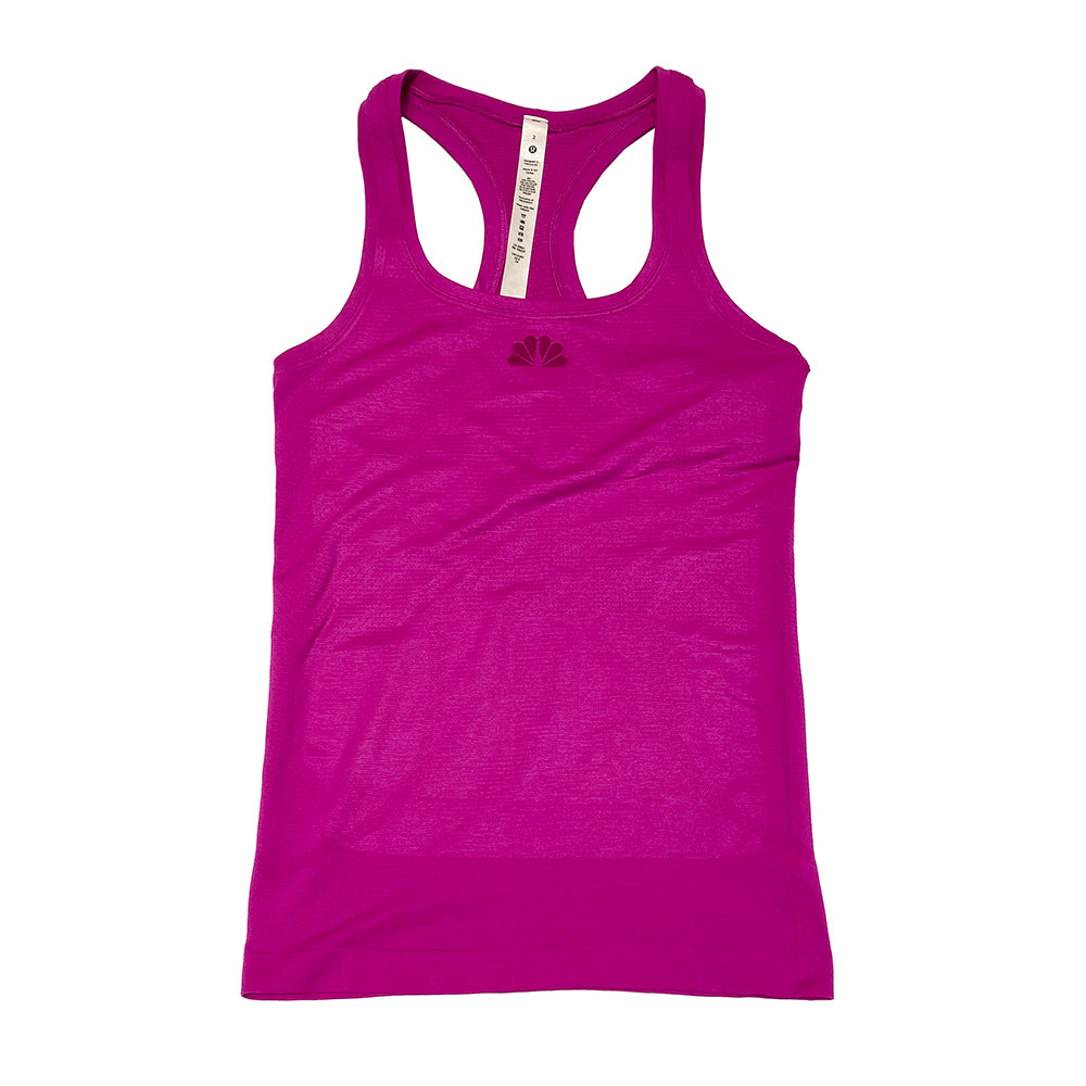 Lululemon Womens Running Workout Gym Tank Top Reddish Orange Size 4