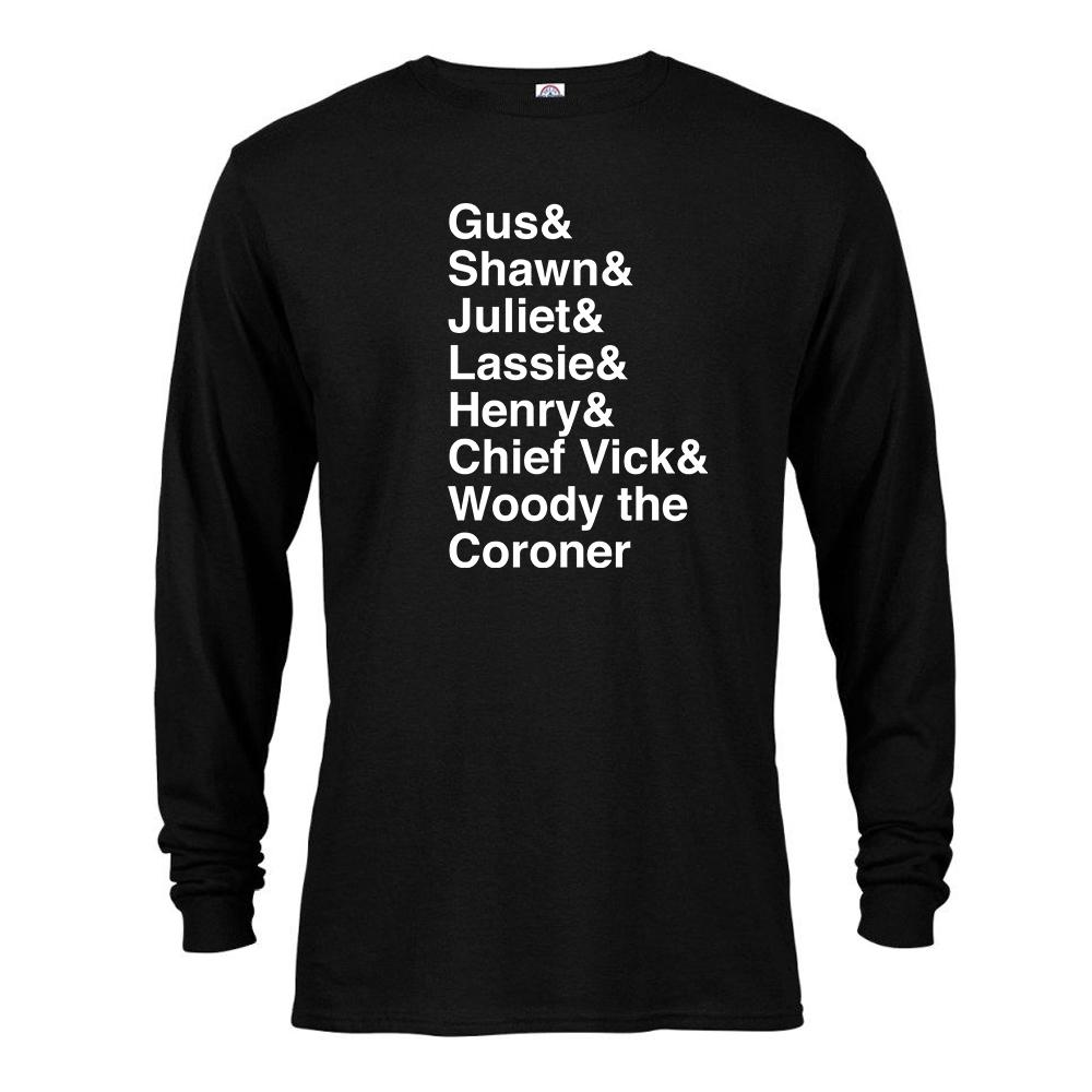 Psych Names Adult Long Sleeve T-Shirt – NBC Store
