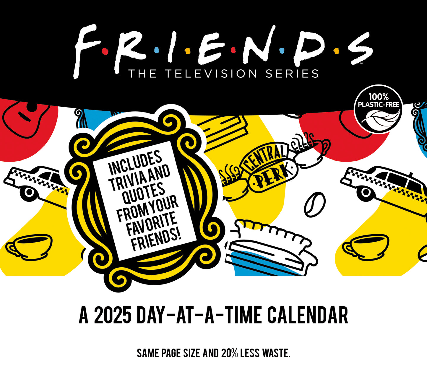 Friends 2025 Day at a Time Box Calendar