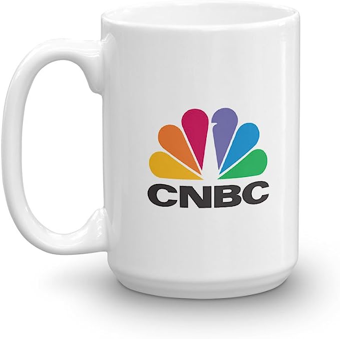 Squawk Box Logo White Mug