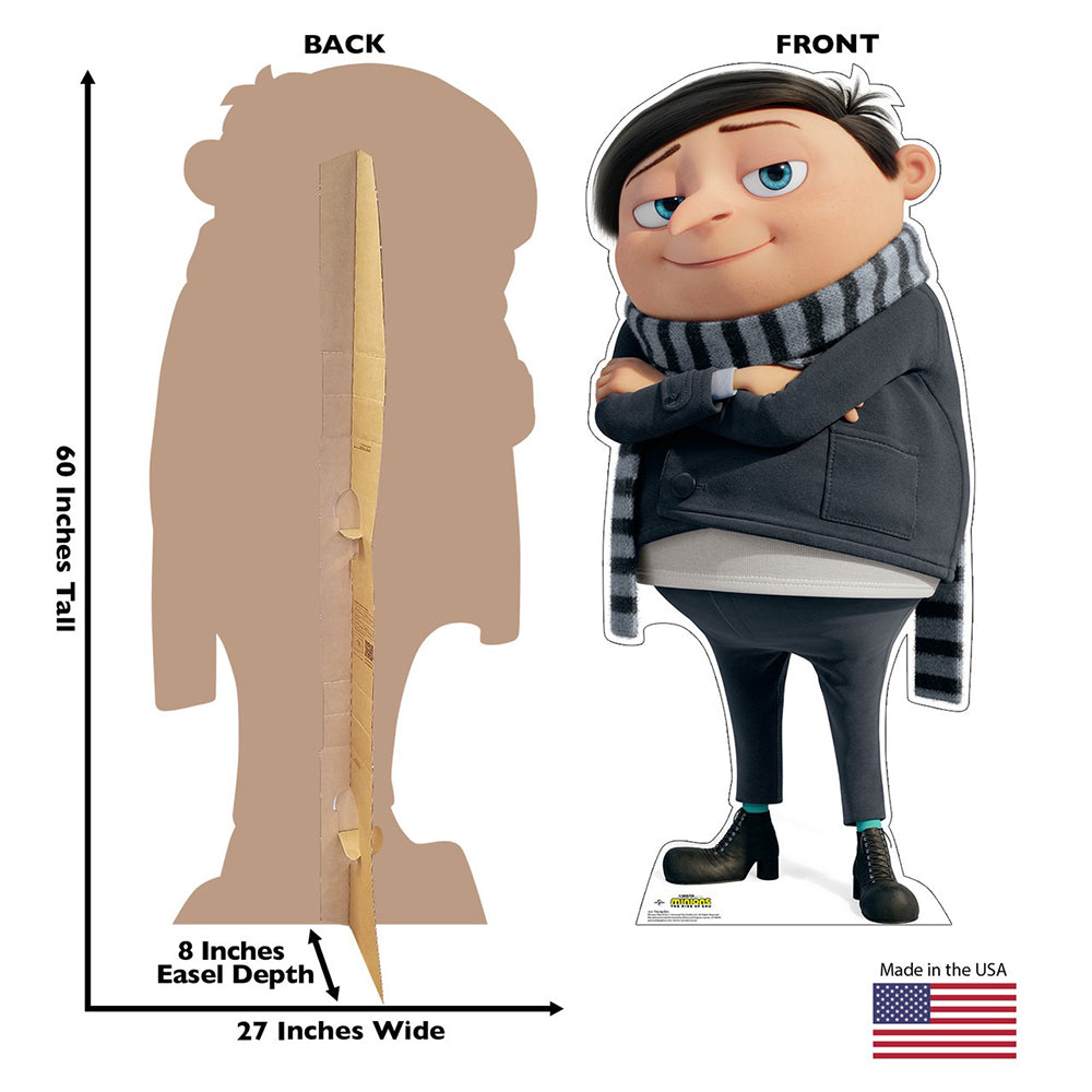 Minions Rise of Gru Young Gru Standee