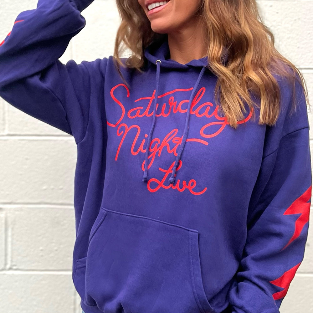 SNL x Aviator Nation Script Logo Relaxed Hoodie