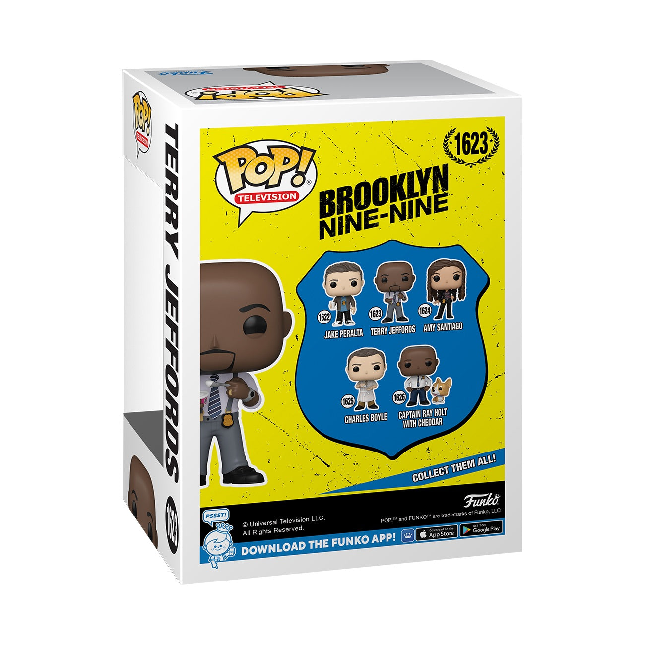 Brooklyn Nine-Nine Terry Jeffords with Yogurt Funko Pop! Figure