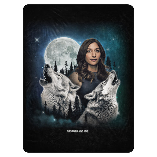 Brooklyn Nine-Nine Gina Wolves Sherpa Blanket