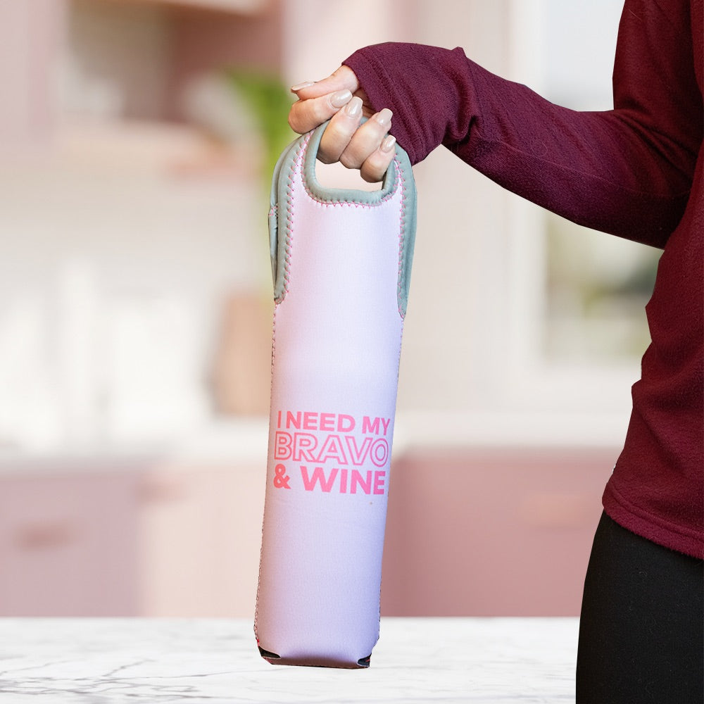 Bravo I Need My Bravo & Wine Wine Tote