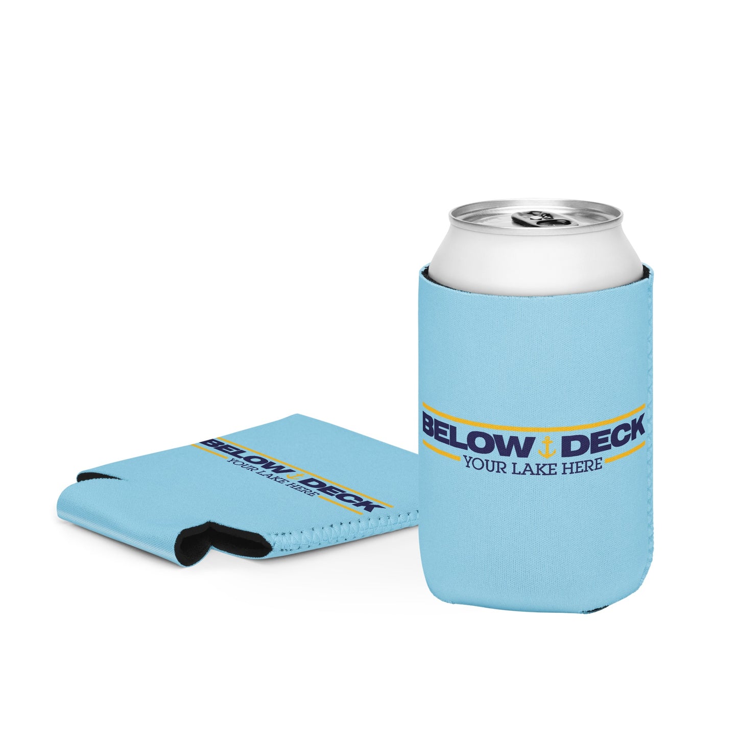 Below Deck Personalized Lake Can Cooler