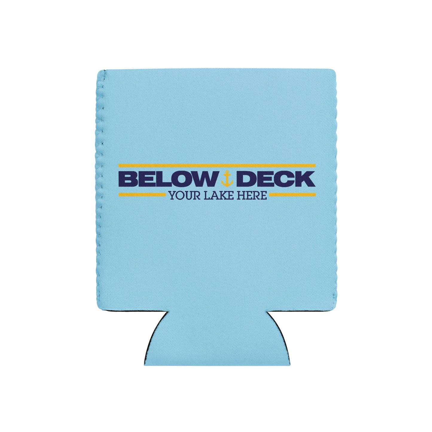 Below Deck Personalized Lake Can Cooler