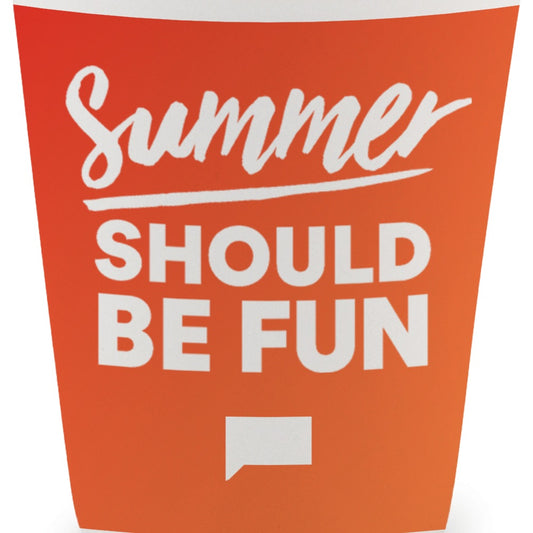 Summer Should Be Fun Ceramic Shot Glass