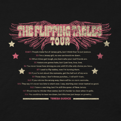 The Real Housewives of New Jersey Tour T-Shirt