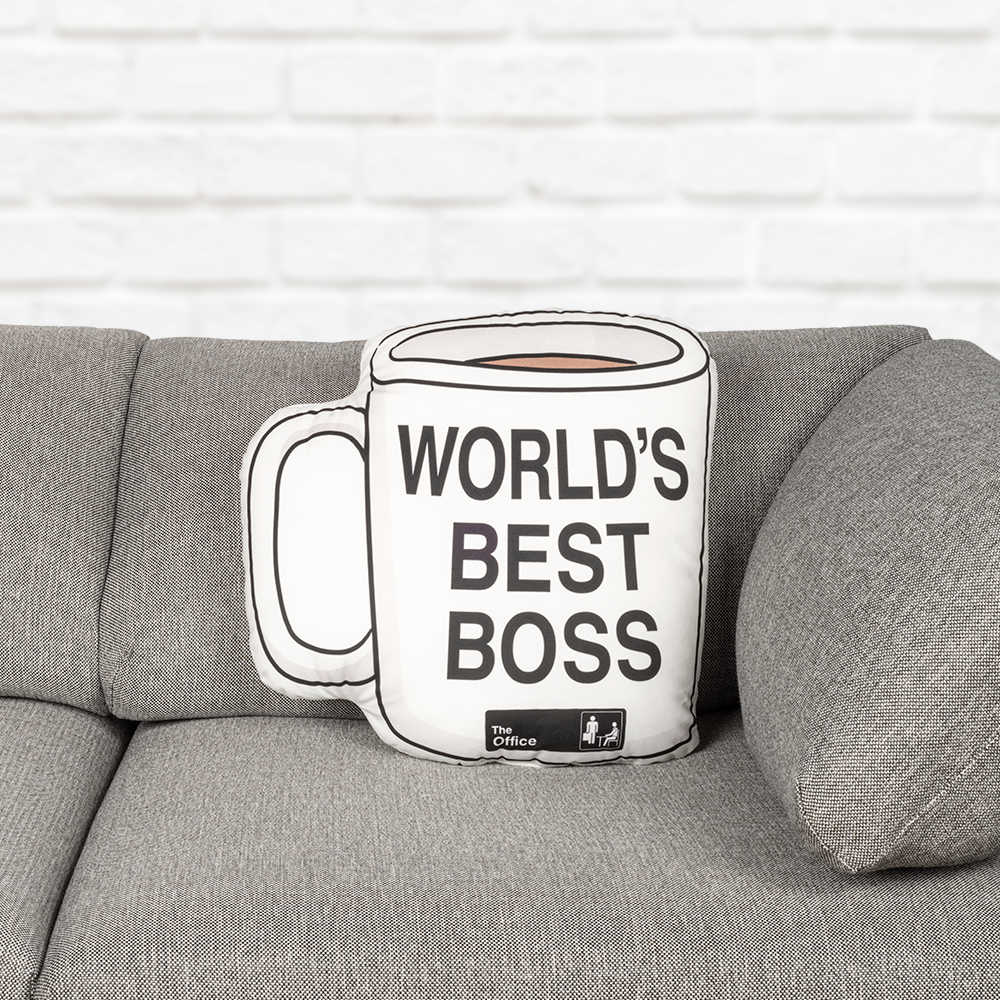 The Office World's Best Boss Mug Pillow