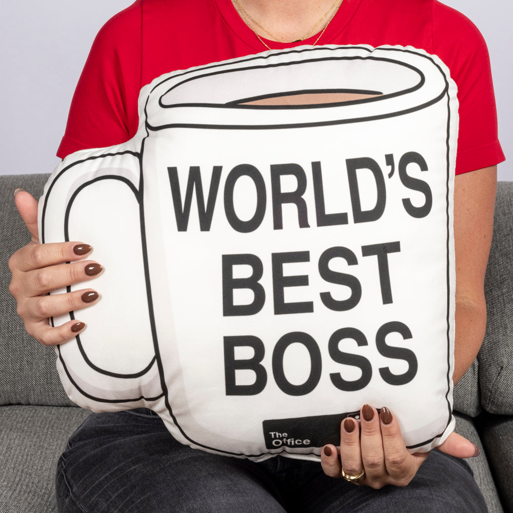 The Office World's Best Boss Mug Pillow