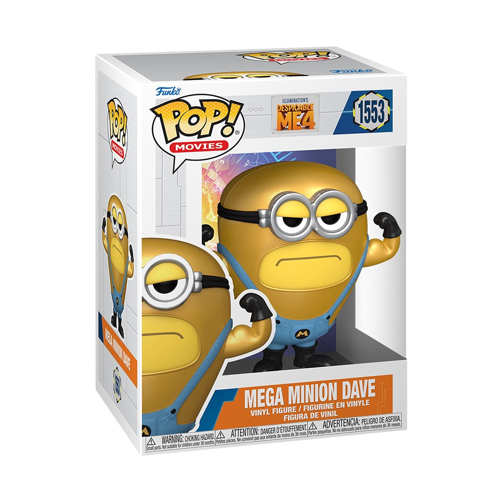 Despicable Me 4 Super Dave Funko POP! Vinyl Figure