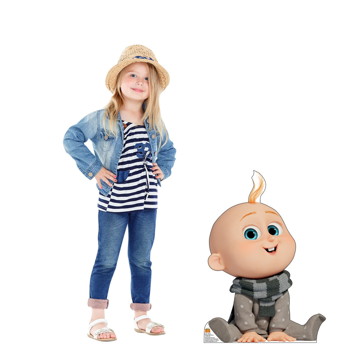 Despicable Me 4 Gru Jr. Standee