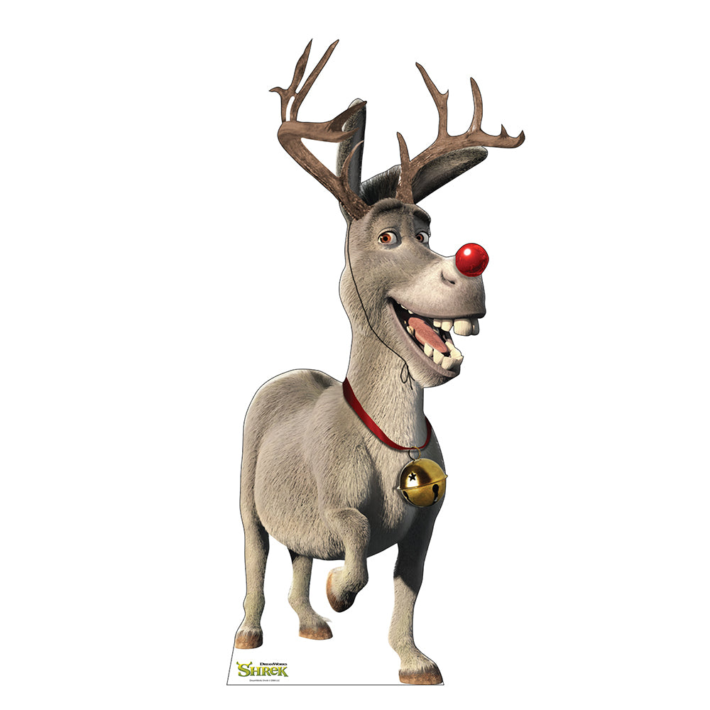 Shrek Donkey Holiday Cardboard Cutout Standee