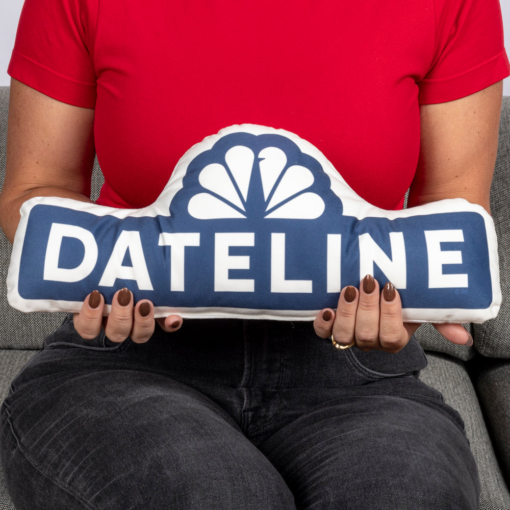 DATELINE Logo Pillow