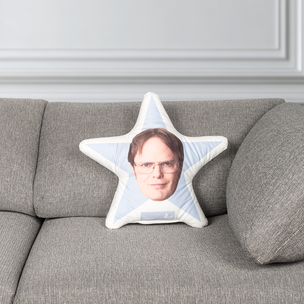 The Office Dwight Schrute Star Pillow