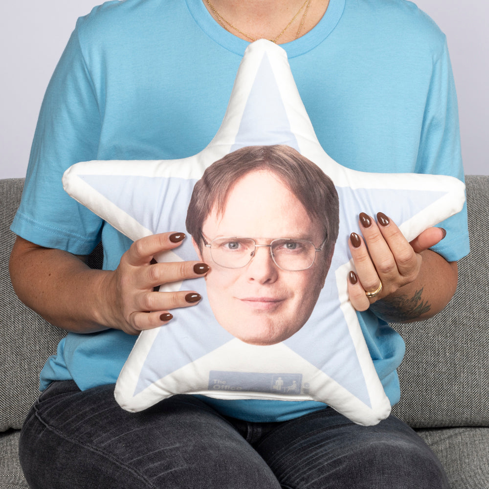 The Office Dwight Schrute Star Pillow