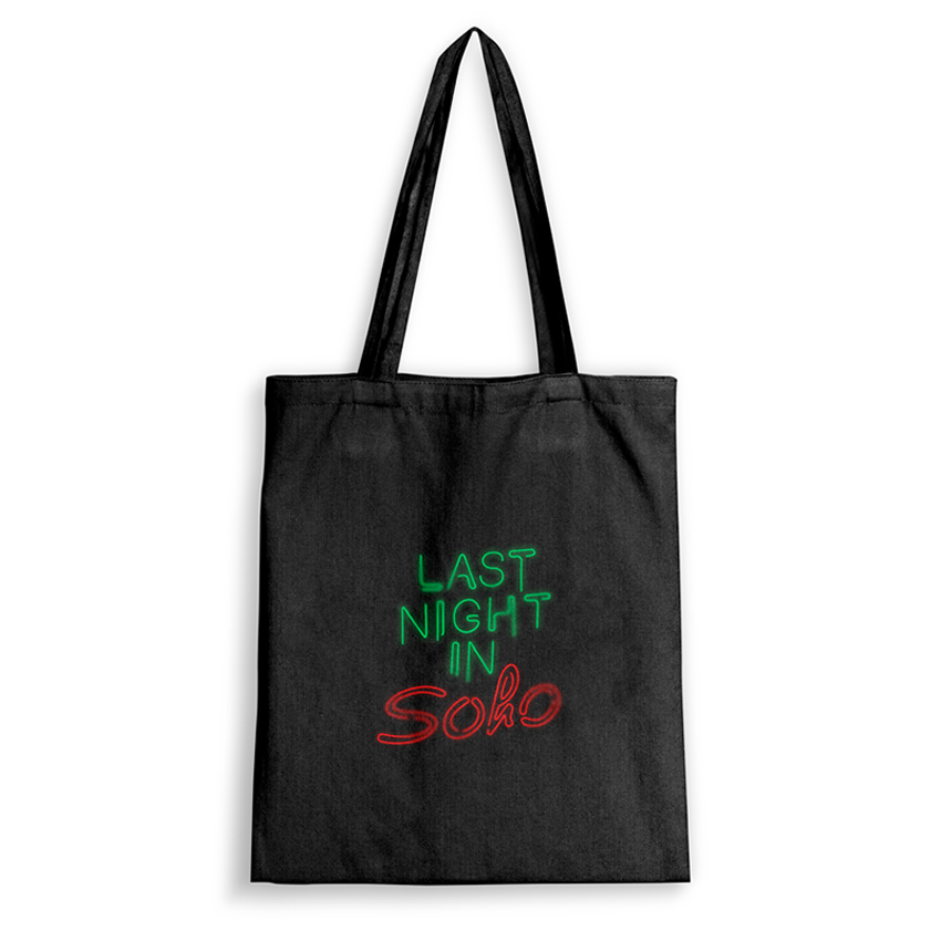 Last Night in Soho Logo Printed Tote