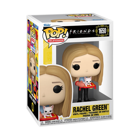 Friends Rachel Green with Mrs. Whiskerson Funko Pop! Figure