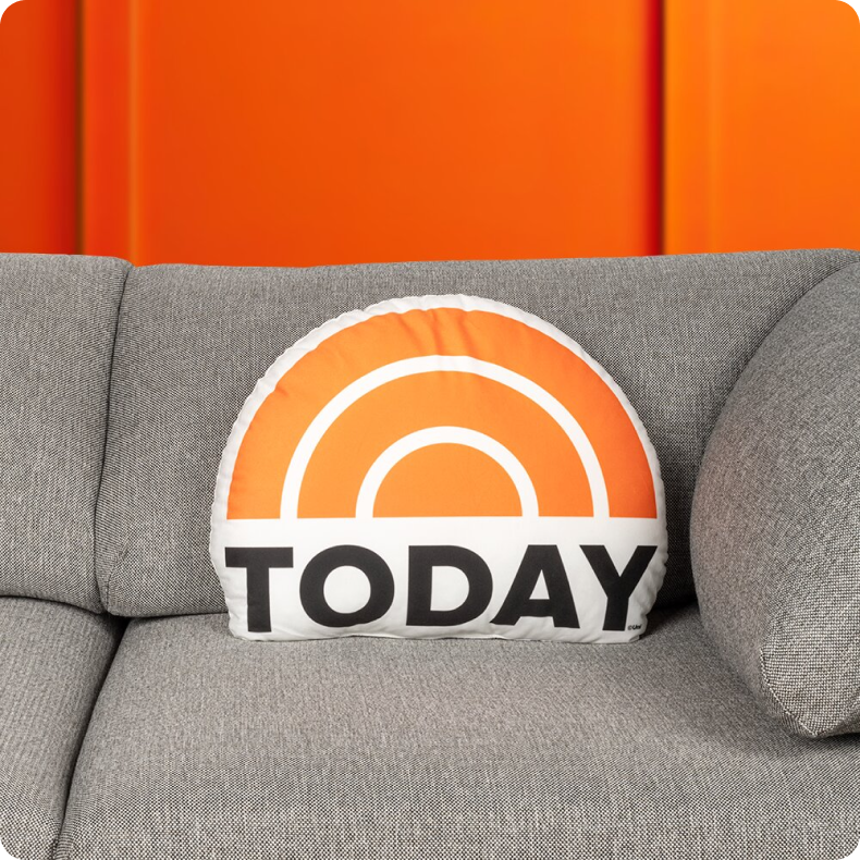 TODAY Show Logo Pillow