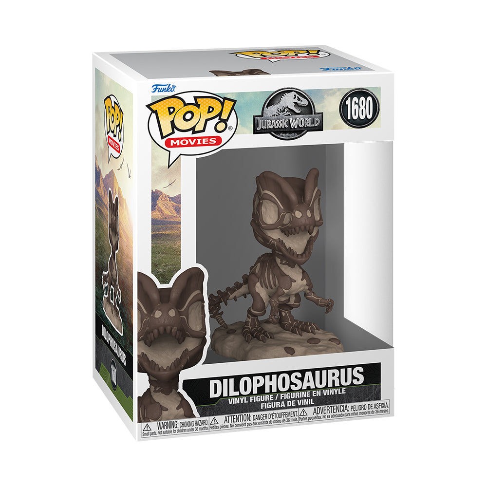 Jurassic Park Fossil Dilophosaurus Funko Pop! Figure