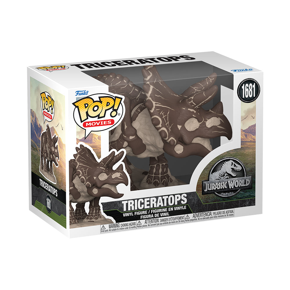 Jurassic Park Fossil Triceratops Funko Pop! Figure