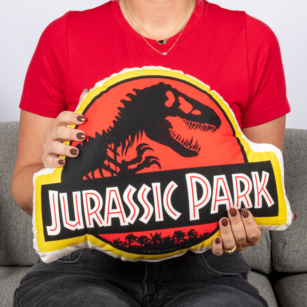 Jurassic Park Logo Pillow