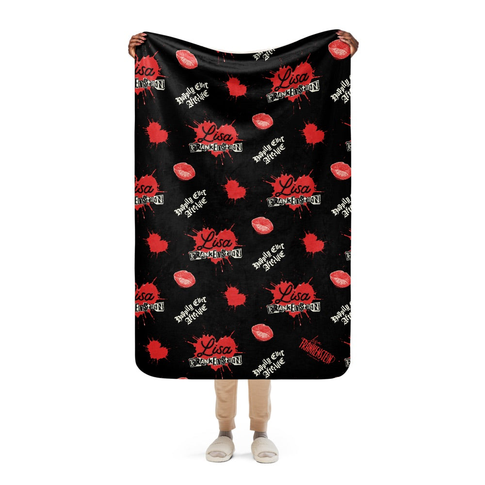 Lisa Frankenstein Sherpa Blanket