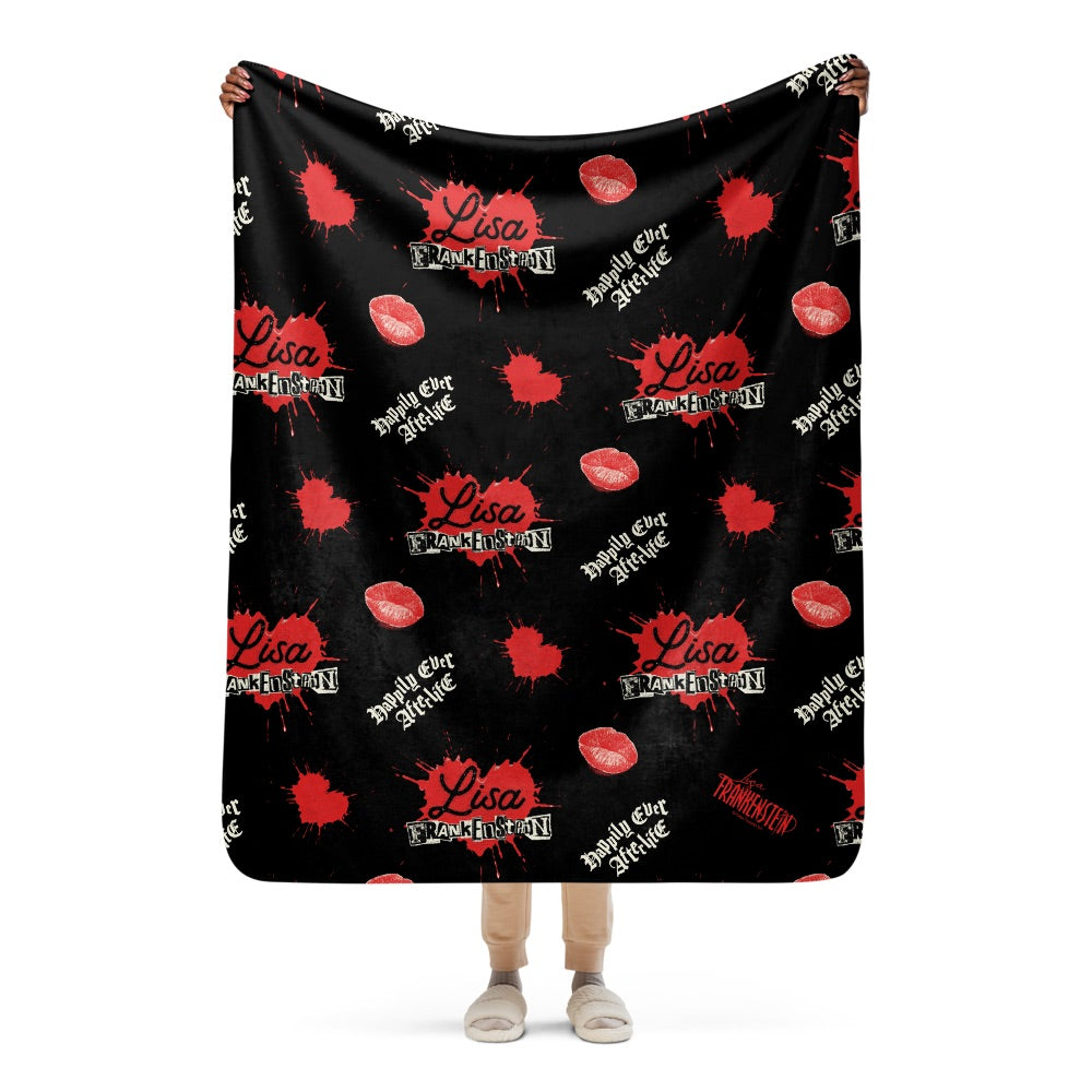 Lisa Frankenstein Sherpa Blanket