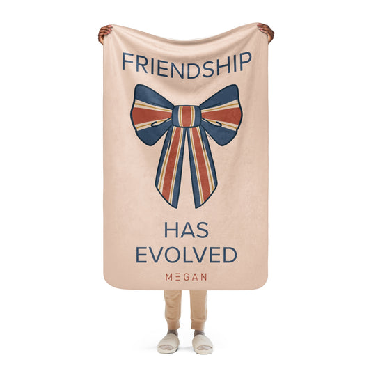 M3GAN Friendship Has Evolved Sherpa Blanket