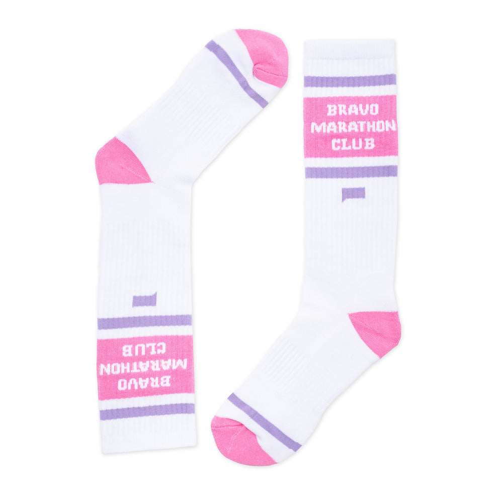 Bravo Marathon Club Athletic Crew Socks