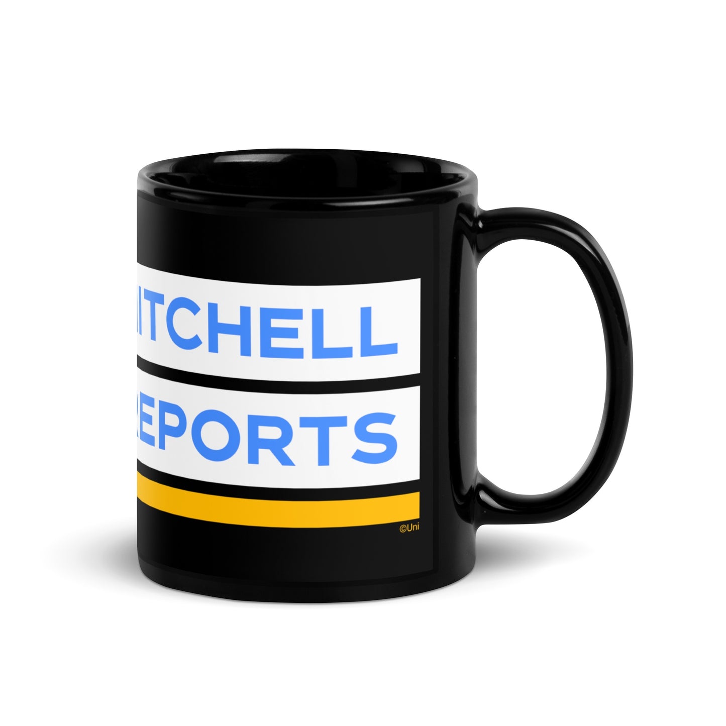 Andrea Mitchell Reports Black Mug