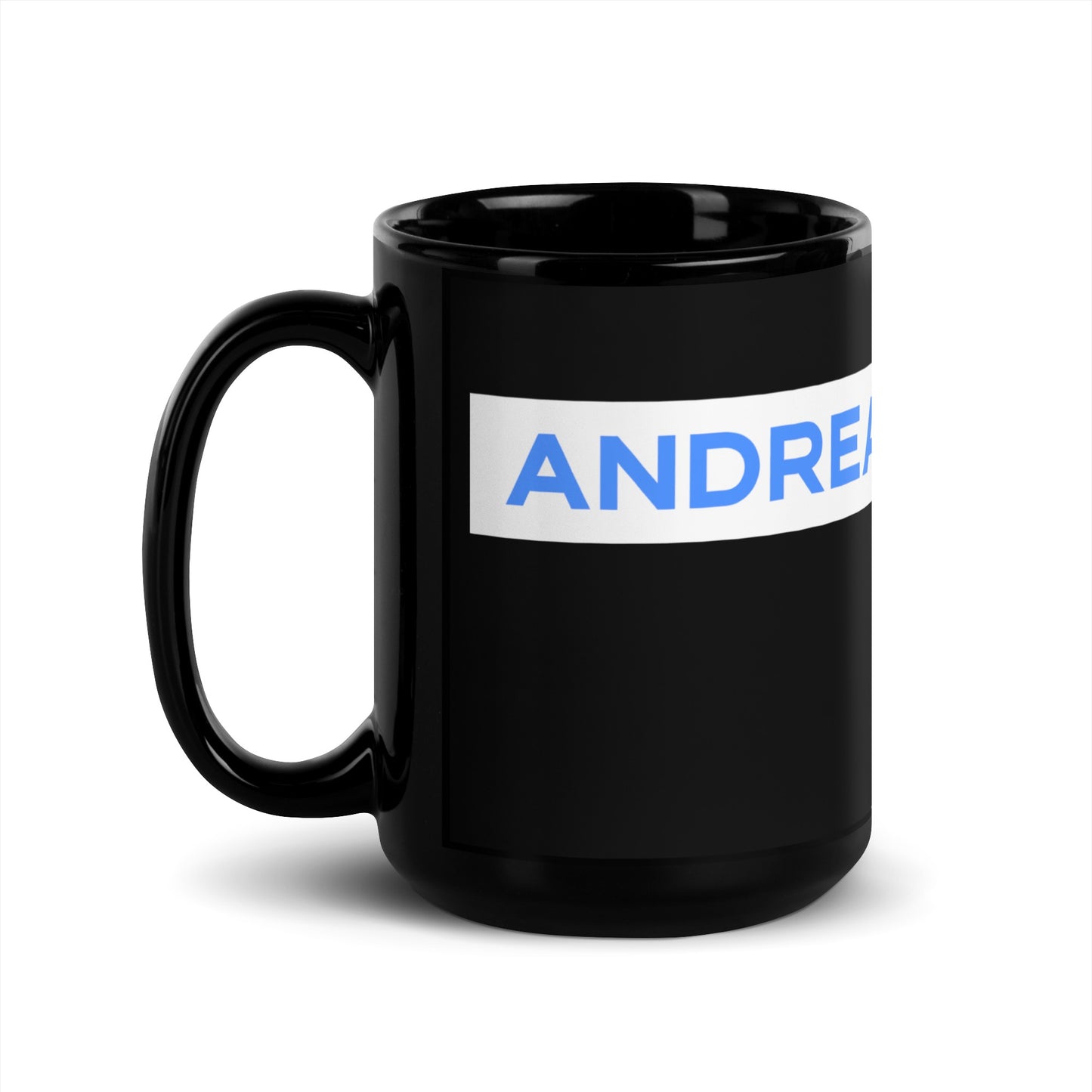 Andrea Mitchell Reports Black Mug