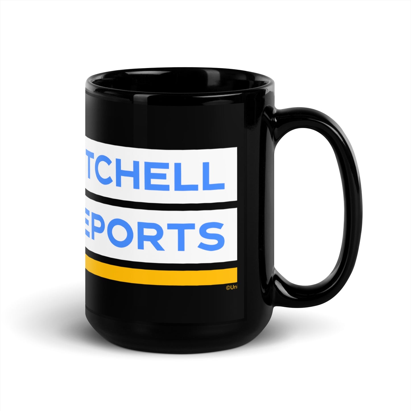 Andrea Mitchell Reports Black Mug