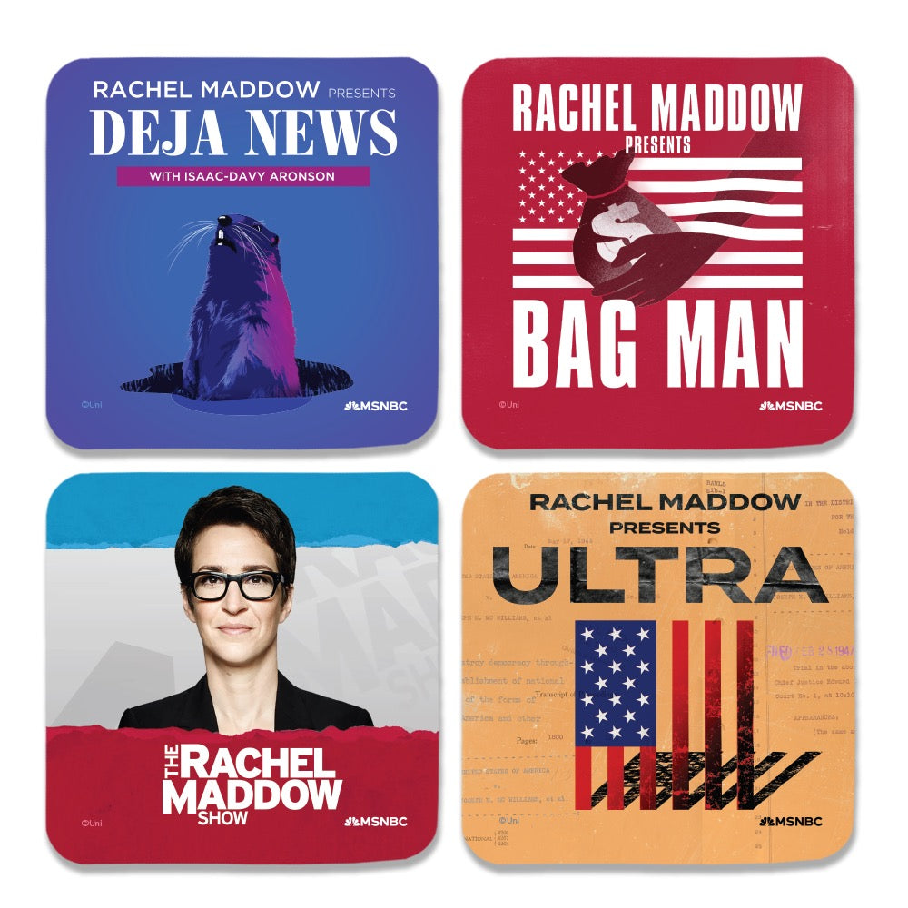 Rachel Maddow Coaster Collection