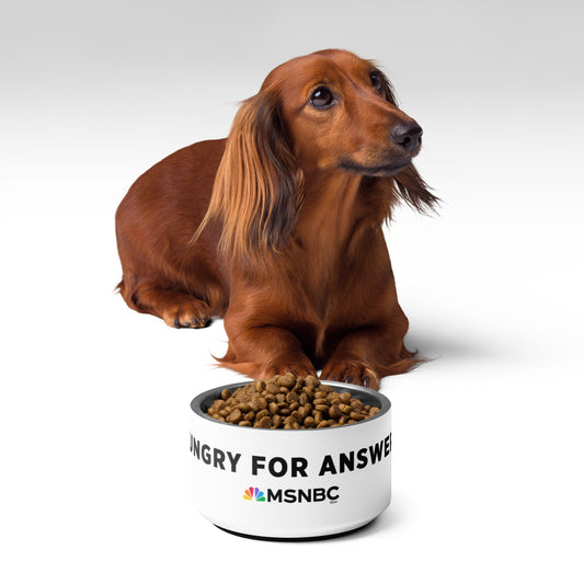 MSNBC Hungry For Answers Pet Bowl