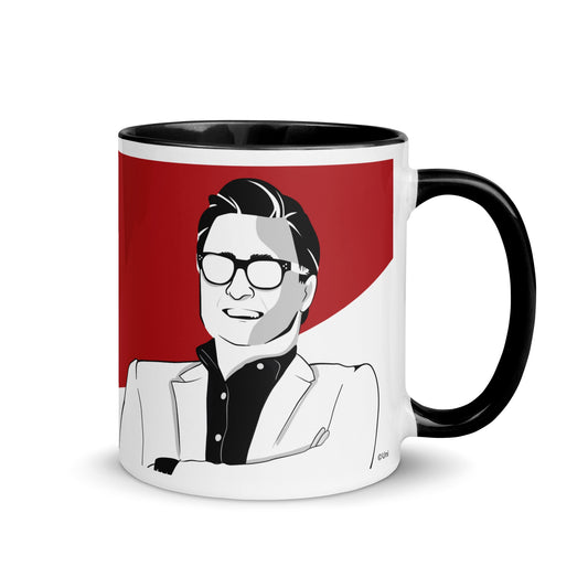 Why Is This Happening? The Chris Hayes Podcast Grey Key Black Mug