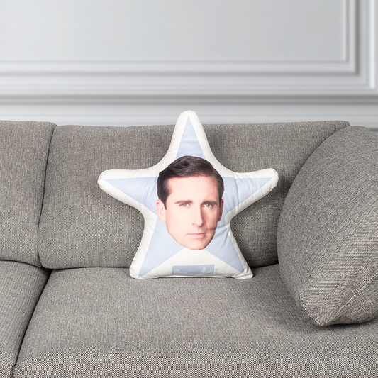 The Office Michael Scott Star Pillow