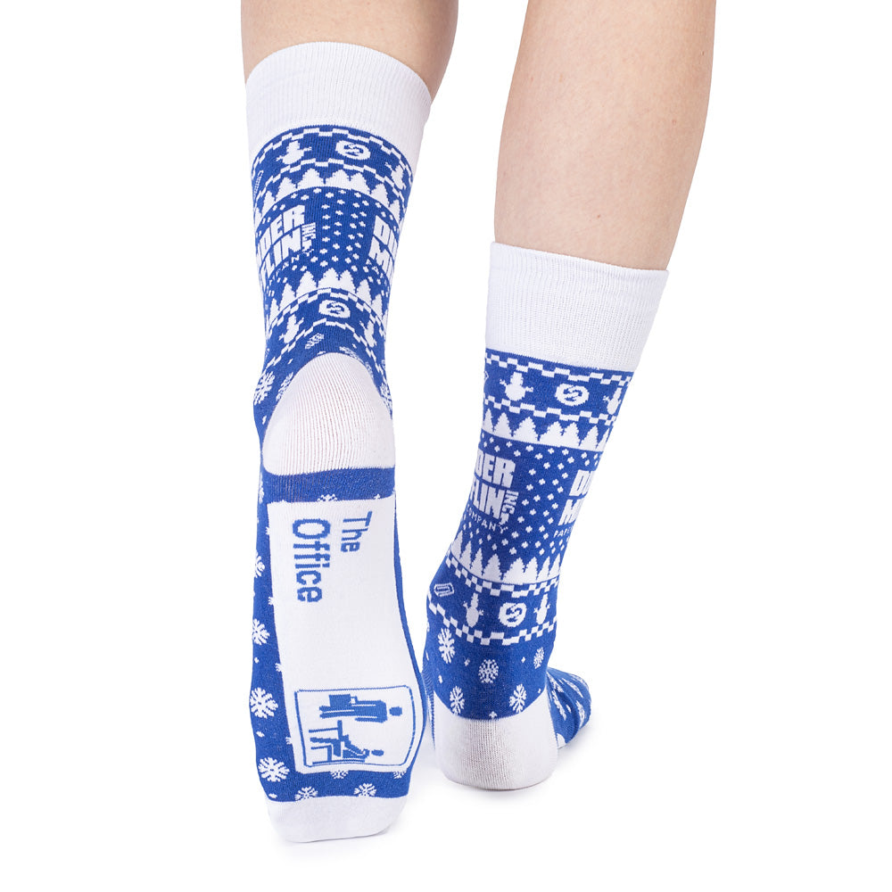 The Office Dunder Mifflin Holiday Socks