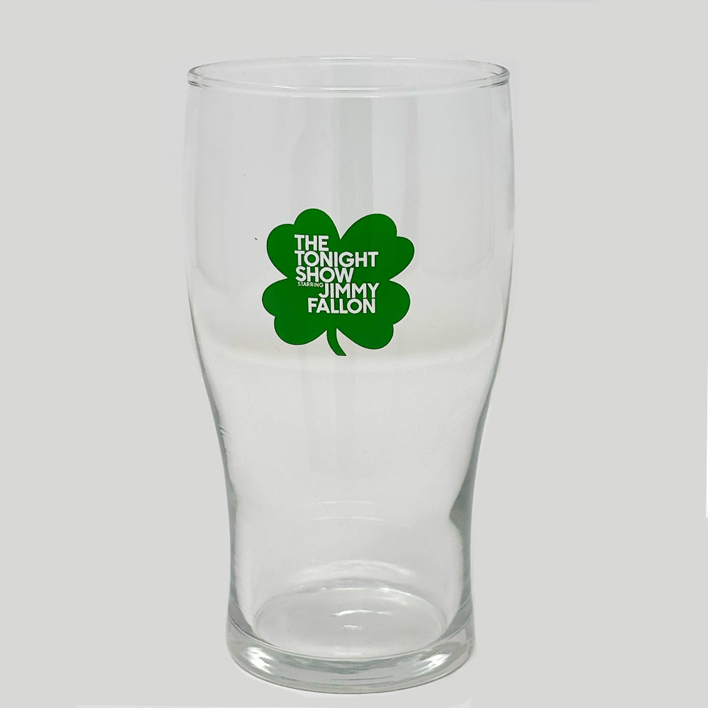 Tonight Show Starring Jimmy Fallon St Patrick's Glass 2025