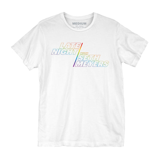 Late Night with Seth Meyers Pride Tee