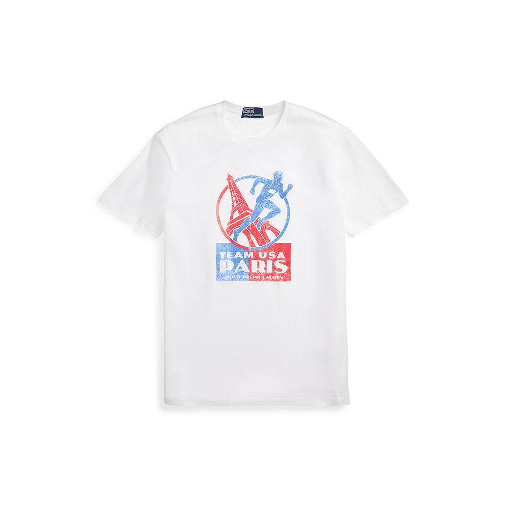 Ralph Lauren Team USA Paris Jersey Graphic T-Shirt