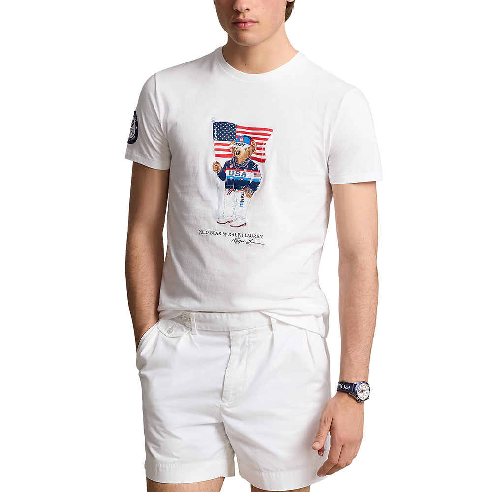 Ralph Lauren Team USA Men's Polo Bear Jersey T-Shirt