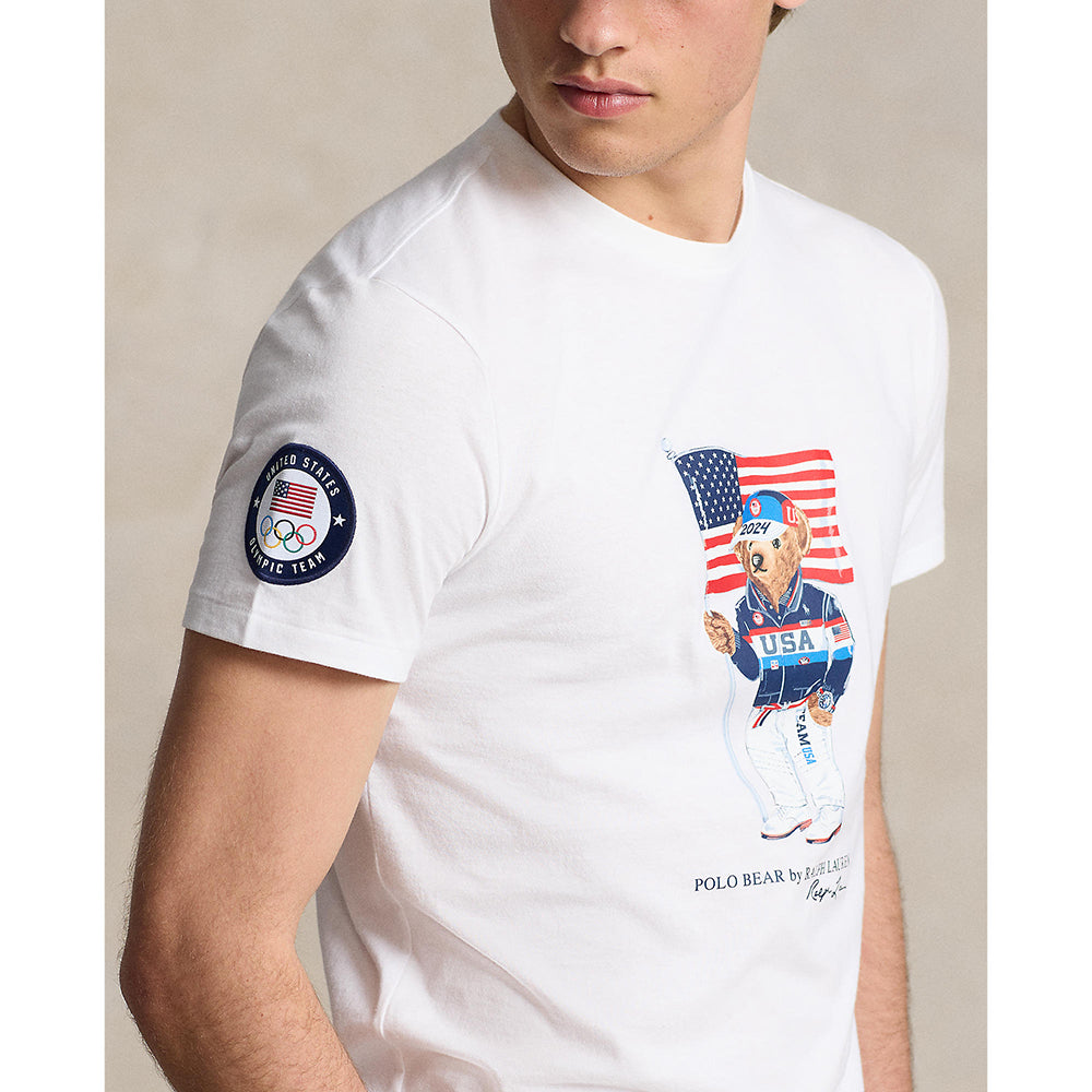 Ralph Lauren Team USA Men's Polo Bear Jersey T-Shirt