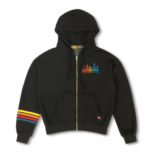 SNL x Aviator Nation NYC Relaxed Zip Hoodie