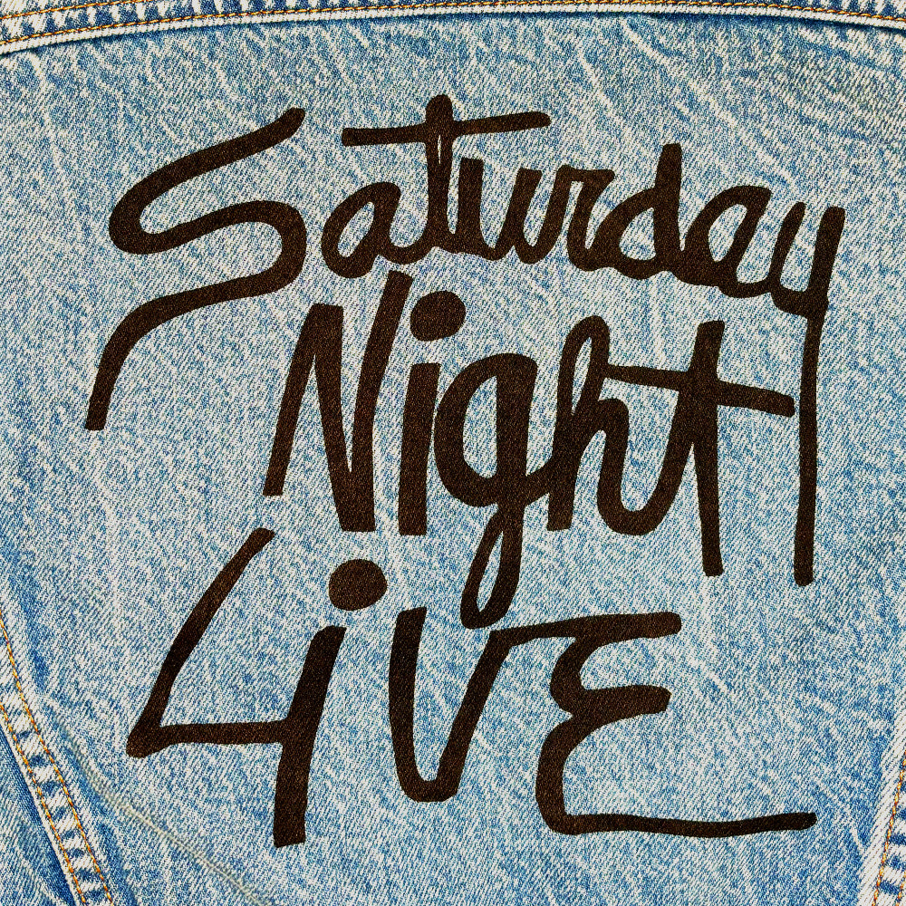 Saturday Night Live 1981 Blue Logo Jacket